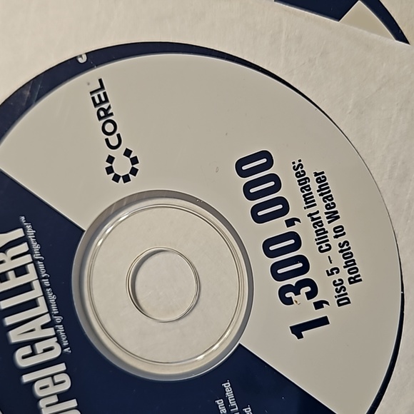 Corel Gallery Clip ART Win 95/98 Images Photos  New without box PC Cd-Rom - Picture 5 of 16